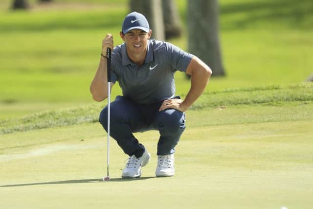 Rory McIlroy says his putting is good enough to win the Masters. Picture: Getty
