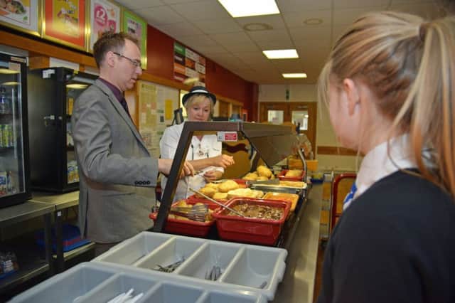 Some pupils are not eating between lunch and attending a breakfast club the following day. Picture: Jon Savage