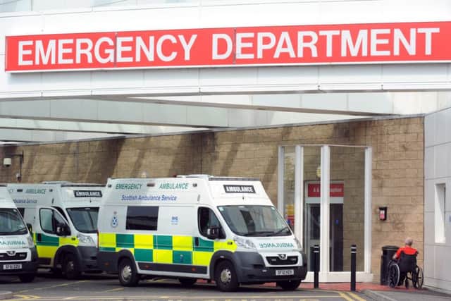 The Scottish Ambulance Service and NHS nurses and midwives don't feel they have enough staff to do their jobs. Picture: Jane Barlow