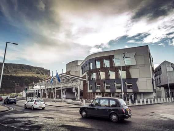 The Scottish Parliament building