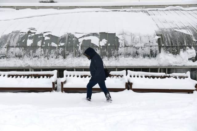Heavy snow continues to fall across Scotland. Picture: SWNS