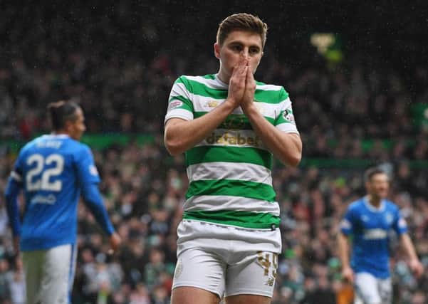 Celtic's James Forrest cuts a frustrated figure during the 0-0 draw with Rangers in December. Picture: Craig Williamson/SNS
