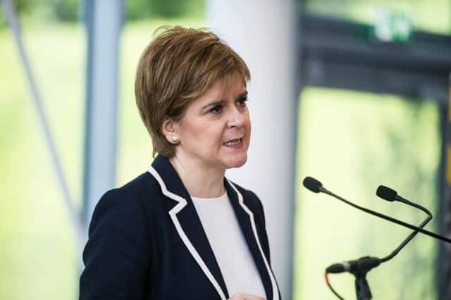First Minister Nicola Sturgeon