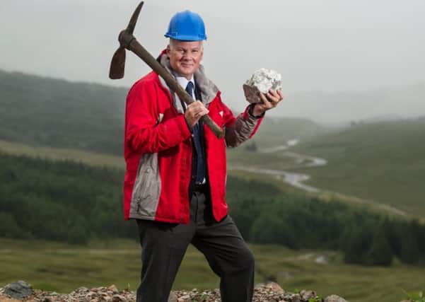 Richard Gray believes the Cononish mine near Tyndrum will deliver up to 200,000 ounces of gold. Picture: John Devlin