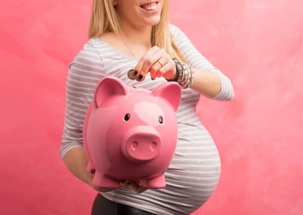 Start saving for your baby's pension and they'll be laughing... eventually, anyway