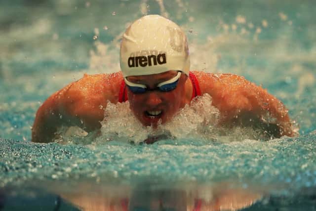 Hannah Miley in action at the Royal Commonwealth Pool. Picture: Ian MacNicol/Getty Images