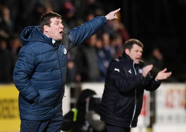 Tommy Wright was unhappy with what was said by Graeme Murty. Picture: SNS