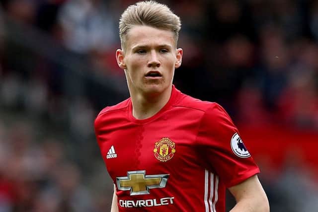 Scott McTominay has played 15 times for Manchester United this season. Picture: PA