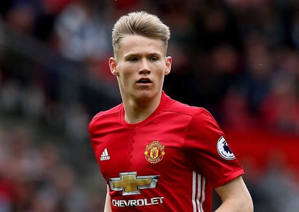 Scott McTominay has played 15 times for Manchester United this season. Picture: PA