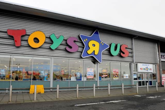 Scotland has 10 Toys R Us stores facing closure. Picture: Lisa Ferguson