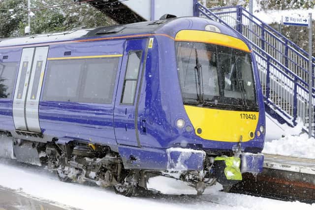 Scotrail are set to run services from Glasgow and Edinburgh