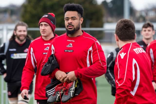 Darryl Margo has committed his future to Edinburgh until 2020. Picture: SNS Group/SRU