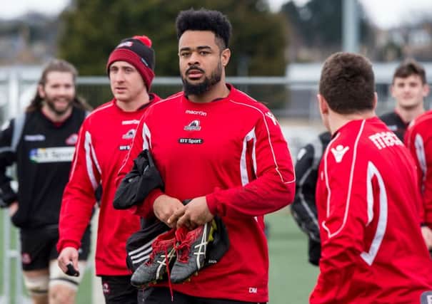 Darryl Margo has committed his future to Edinburgh until 2020. Picture: SNS Group/SRU