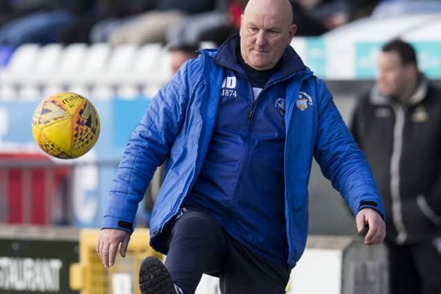 Experienced coach: Morton's Jim Duffy. Picture: SNS Group