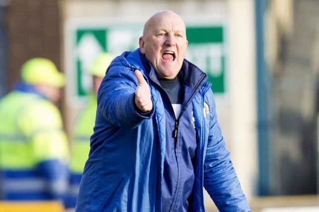 Injury fears: Morton boss Jim Duffy. Picture: SNS Group