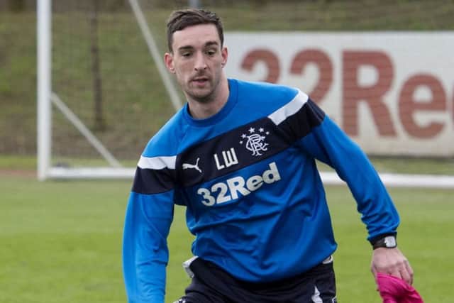 Rangers' Lee Wallace could face Celtic, if he gets game time against Falkirk. Picture: SNS