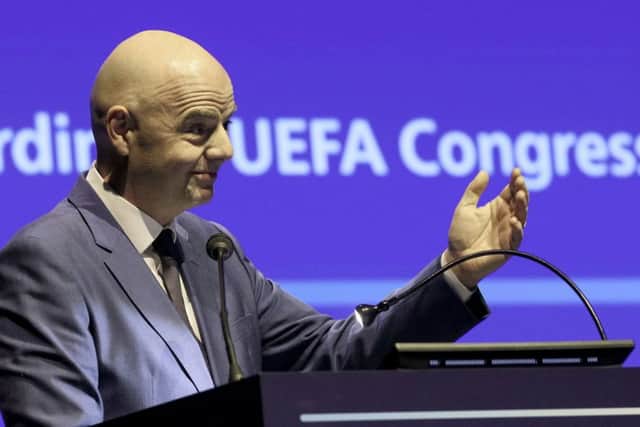 FIFA President Gianni Infantino. Picture: AP/Ronald Zak