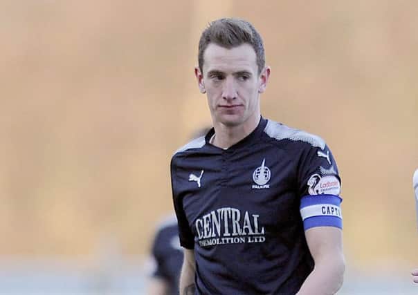 Aaron Muirhead and his Falkirk team-mates intend to 'have a go' at Rangers today. Picture: Michael Gillen