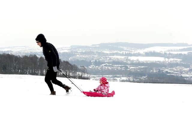 There is still plenty of snow around. Photograph: Lisa Ferguson