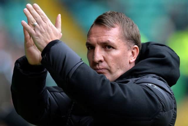 Celtic manager Brendan Rodgers. Picture: Getty