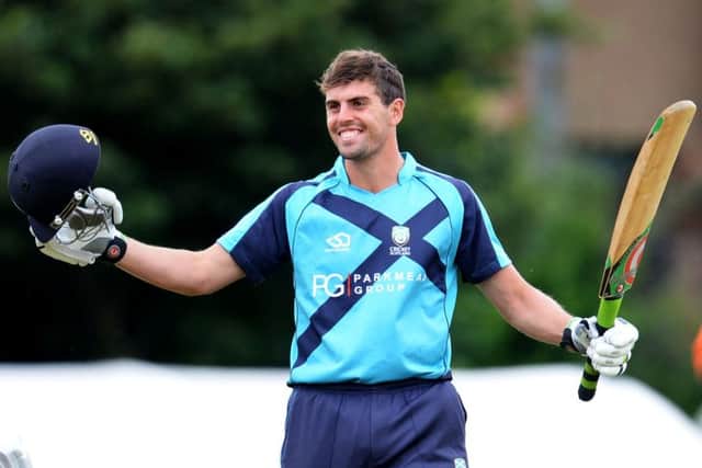 Calum MacLeod hit a superb match-winning 157. Picture: SNS