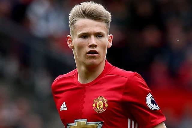 Manchester United's Scott McTominay. Picture: PA