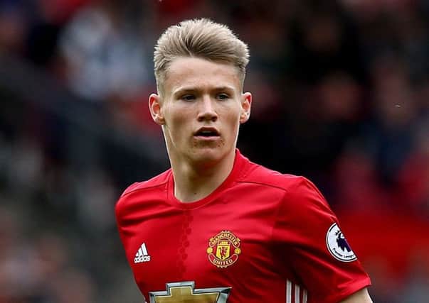 Manchester United's Scott McTominay. Picture: PA