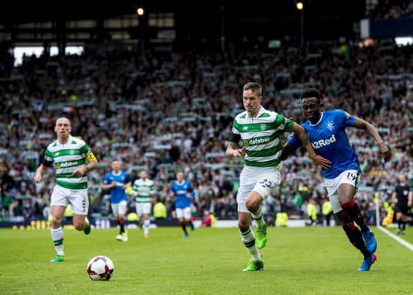 Celtic and Rangers squared off in last season's semi-final. Picture: SNS