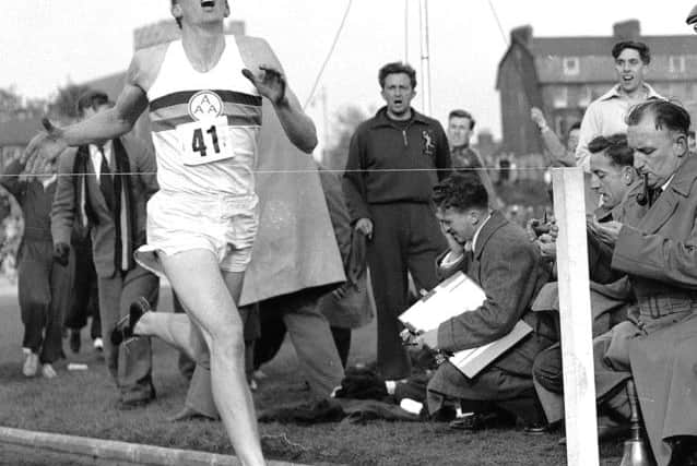 Roger Bannister's achievements were aided by a team. Picture: AP