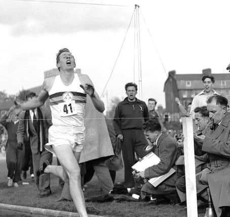 Roger Bannister's achievements were aided by a team. Picture: AP