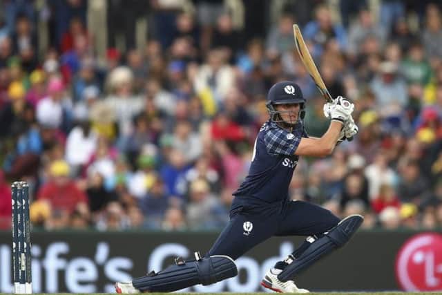 Calum MacLeod hit a stunning 157 as Scotland stunned Afganistan at the weekend. File picture: Getty Images