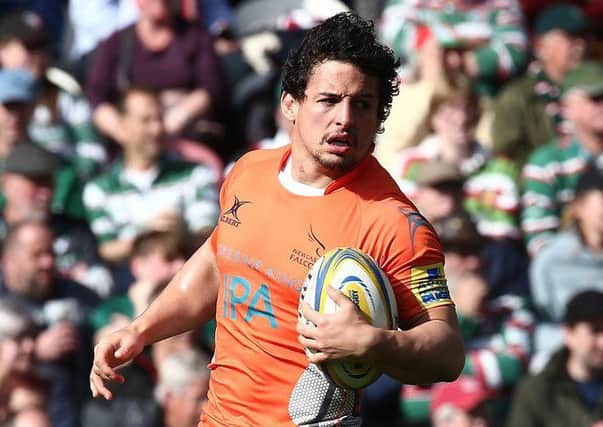 Juan Pablo Socino in action for Newcastle Falcons against Leicester Tigers. Picture: Getty Images