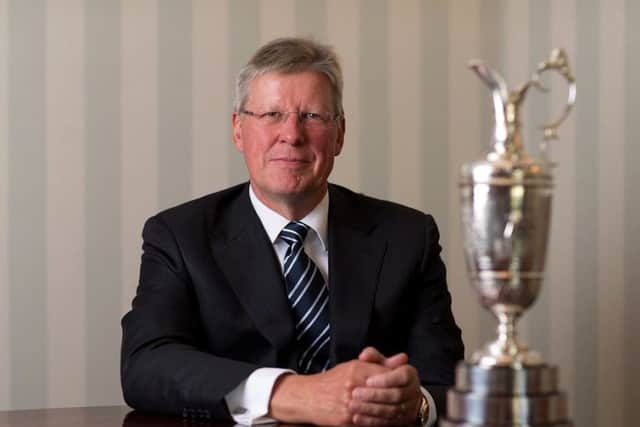 R&A chief executive Martin Slumbers claimed a "line the sand" has been crossed. Picture: R&A