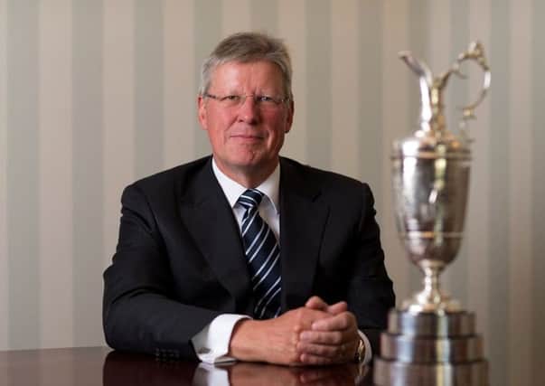 R&A chief executive Martin Slumbers claimed a "line the sand" has been crossed. Picture: R&A