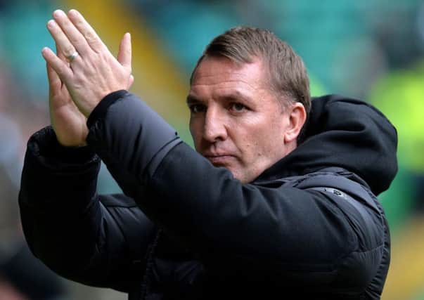 Brendan Rodgers isn't concerned about the 'noise' coming from Ibrox. Picture: Getty images