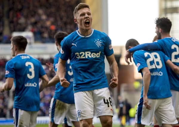 January signings, including Greg Docherty, has improved Rangers. Picture: SNS