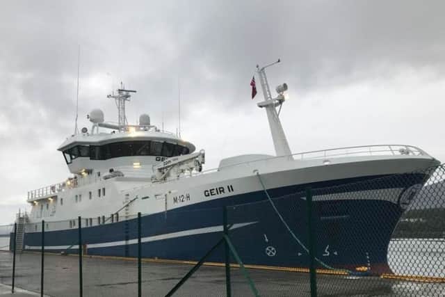The Geir II long line fishing vessel