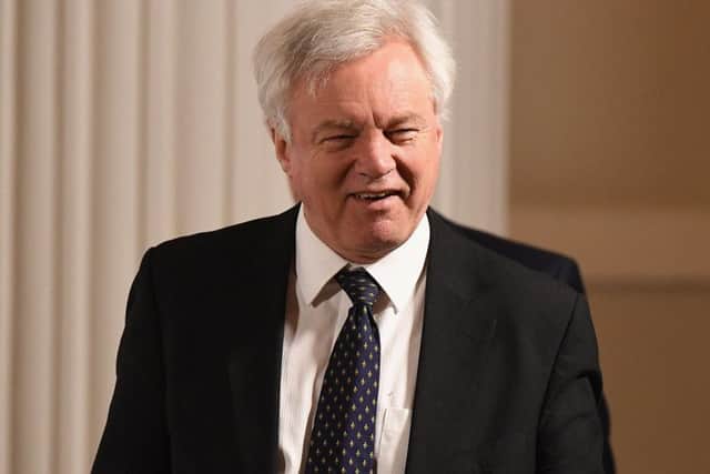 Britain's Secretary of State for Exiting the European Union (Brexit Minister) David Davis. Picture; AP