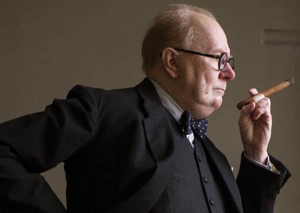 Gary Oldman's appearance was transformed to enable him to look like Winston Churchill (Picture: Focus Features via AP)