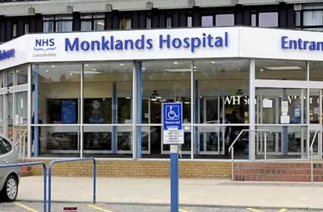 Martin Watt was dismissed from Monklands Hospital in Airdrie.