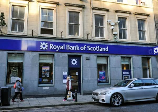 62 RBS branches across Scotland including Hawicks High Street face the threat of closure. Picture: contributed