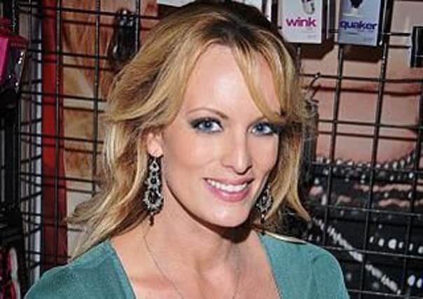 US porn star Stormy Daniels, whose real name is Stephanie Clifford