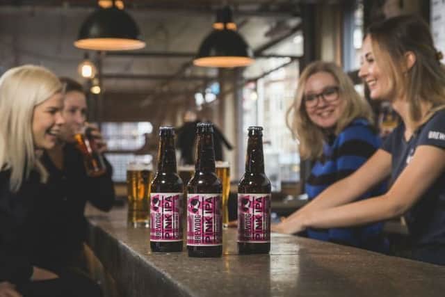 Pink IPA was launched by Brewdog yesterday