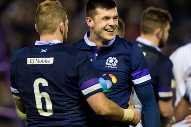 Blair Kinghorn will start on the wing against Ireland. Picture: SNS Group