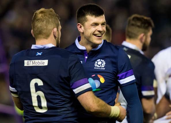 Blair Kinghorn will start on the wing against Ireland. Picture: SNS Group