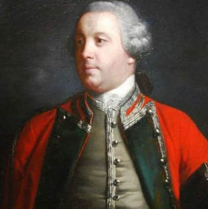 Lt General Edward Cornwallis achieved notoriety following Culloden, both in Scotland and Nova Scotia, where a statue to the soldier has now been removed following protests. PIC: Creative Commons.