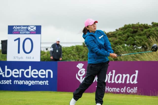 South Korea's I-K Kim used last year's Ladies Scottish Open at Dundonald Links to help her win the Ricoh Women's British Open at Kingbarns the following week