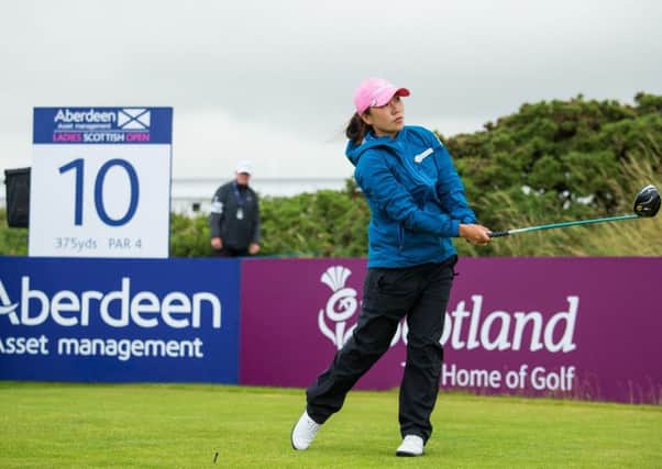 South Korea's I-K Kim used last year's Ladies Scottish Open at Dundonald Links to help her win the Ricoh Women's British Open at Kingbarns the following week