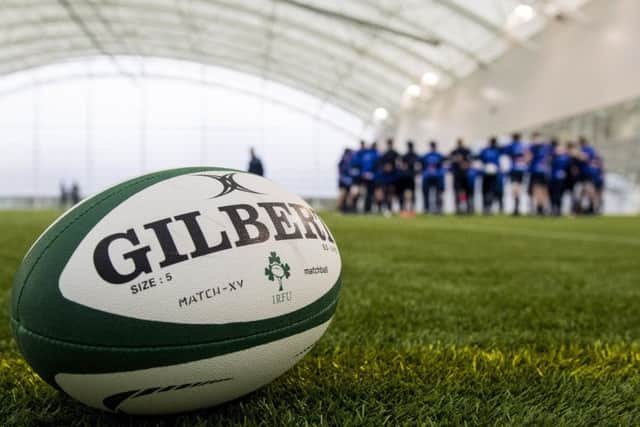 Scotland are put through their paces ahead of the match with Ireland in Dublin. Picture: SNS Group