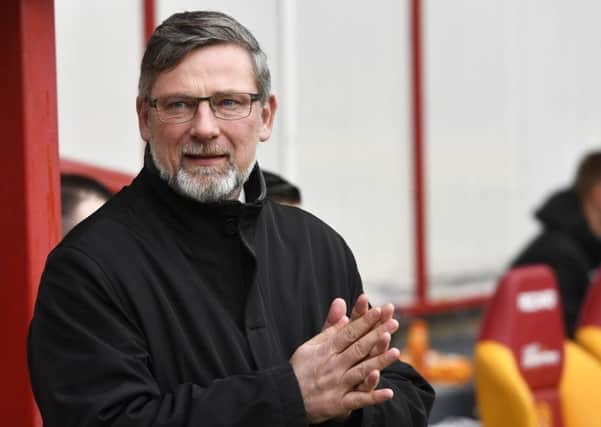 Hearts manager Craig Levein. Picture: Rob Casey/SNS